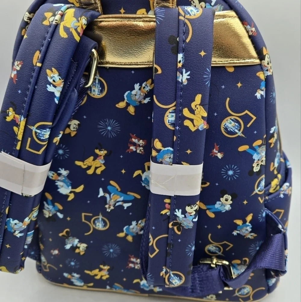 Loungefly Walt Disney World 50th Anniversary Celebration Backpack